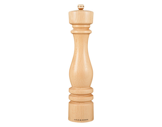 COLE&MASON Salzmühle London Buche natur 30x6.7x6.7 cm in präsentiert im Onlineshop von KAQTU Design AG. Salz & Pfeffer ist von COLE & MASON
