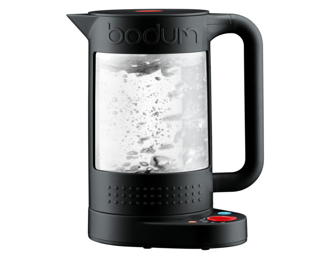 BODUM Wasserkocher Bistro schwarz 1.1 l mit Temperaturregelung in präsentiert im Onlineshop von KAQTU Design AG. Küchengerät ist von BODUM