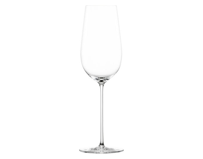 Elegante Schaumweingläser Vuelo von ZWIESEL GLAS, 2er-Set, ideal für stilvollen Genuss, hochwertiges Design und perfekte Funktionalität.