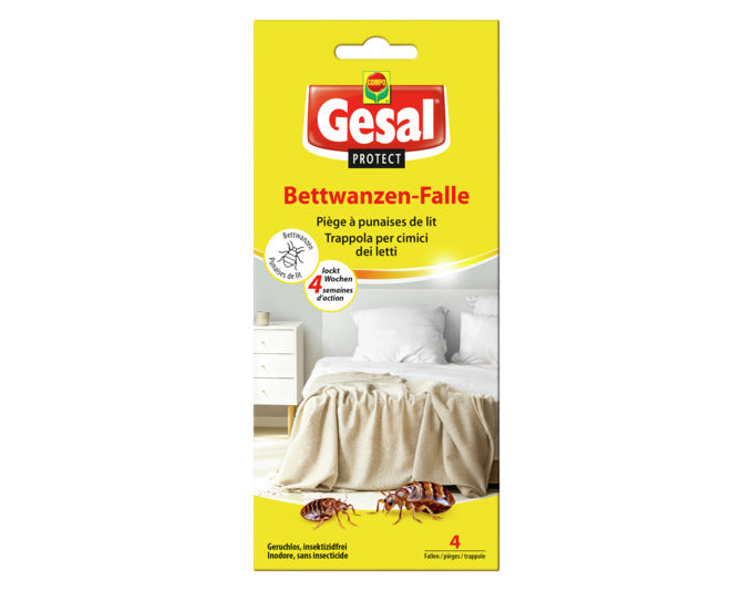 GESAL PROTECT Bettwanzen-Falle 2x2 Stk. in präsentiert im Onlineshop von KAQTU Design AG. Insektenabwehr ist von GESAL PROTECT