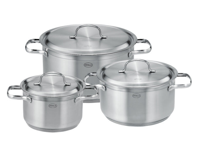 RÖSLE Topf-Set Pureelements 4-teilig ø 16/20/24 cm in  präsentiert im Onlineshop von KAQTU Design AG. Topf ist von RÖSLE