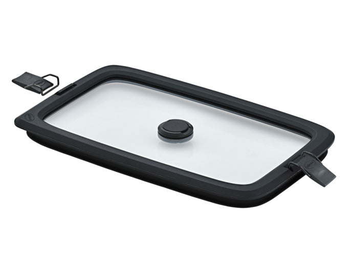 RÖSLE Vakuumdeckel Flexx 2Go eckig mit Clips 1.5 l in präsentiert im Onlineshop von KAQTU Design AG. Topf ist von RÖSLE