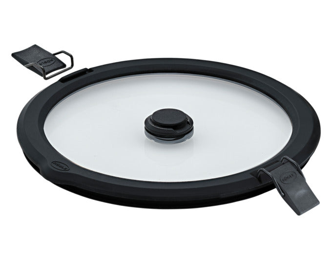 RÖSLE Vakuumdeckel Flexx 2Go rund mit Clips 1.4 l in präsentiert im Onlineshop von KAQTU Design AG. Topf ist von RÖSLE