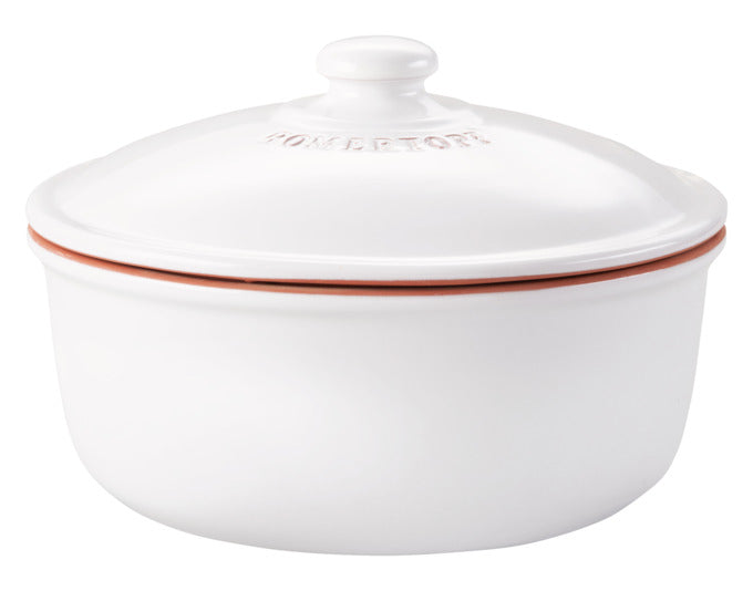 RÖMERTOPF Brotbacktopf rund 2.0 l ø 23x14.5 cm weiss in präsentiert im Onlineshop von KAQTU Design AG. Backform / Backblech ist von RÖMERTOPF