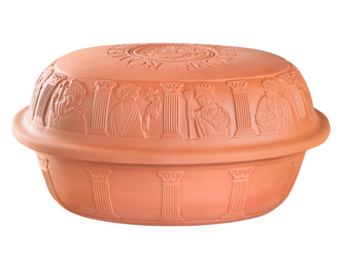 RÖMERTOPF Bräter Maxi 7.0 l 42.5x32.5x21.5 cm terracotta in präsentiert im Onlineshop von KAQTU Design AG. Topf ist von RÖMERTOPF