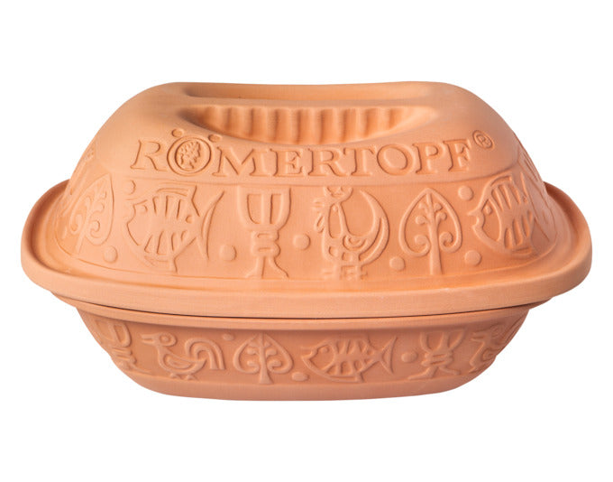 RÖMERTOPF Bräter Klassik 4.0 l 39x27x19.5 cm terracotta in  präsentiert im Onlineshop von KAQTU Design AG. Topf ist von RÖMERTOPF