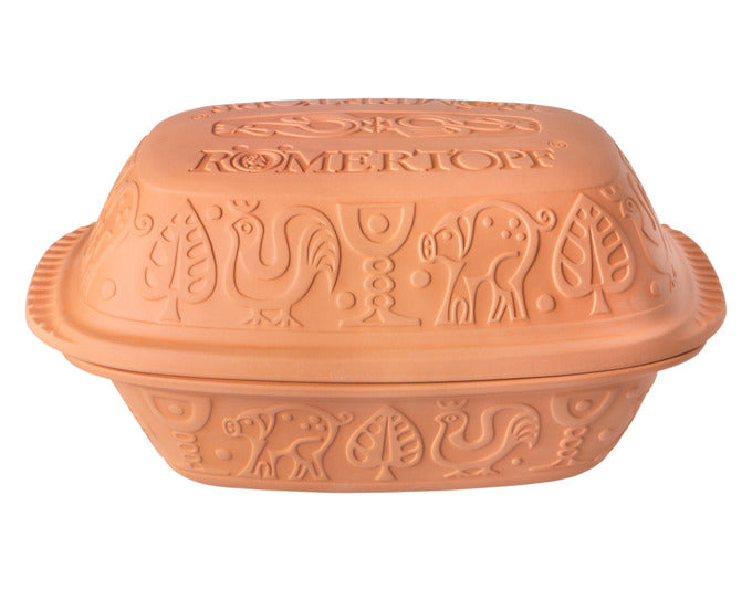 RÖMERTOPF Bräter Klassik 4.0 l 39x27x19.5 cm terracotta in  präsentiert im Onlineshop von KAQTU Design AG. Topf ist von RÖMERTOPF