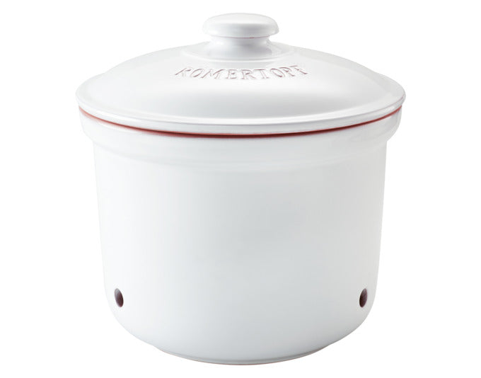 RÖMERTOPF Frischetopf Maxi Plus 5.5 l ø 26x25 cm weiss in präsentiert im Onlineshop von KAQTU Design AG. Küchenhelfer ist von RÖMERTOPF