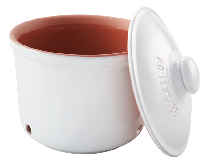 Entdecken Sie den RÖMERTOPF Frischetopf Maxi 2.8 l – ideal für die hygienische Lagerung von Gemüse. Hält Lebensmittel frisch und nährstoffreich!