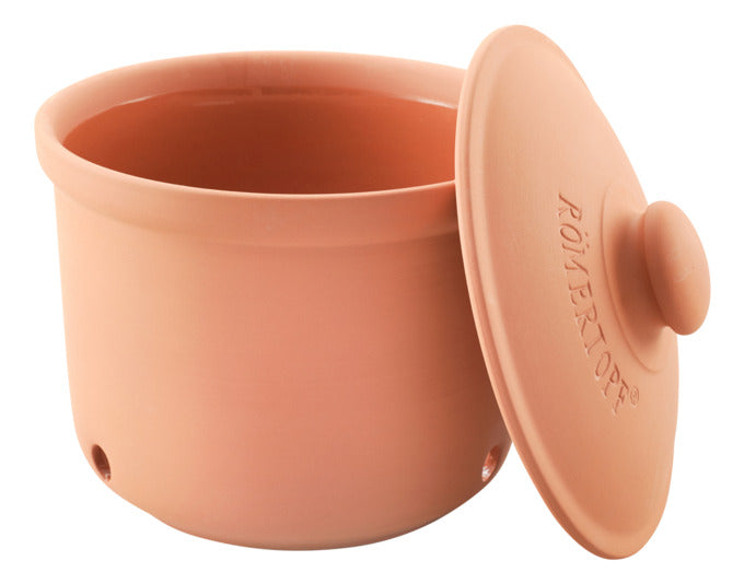 Entdecken Sie den RÖMERTOPF Frischetopf Maxi 2.8 l aus hochwertigem Terracotta – ideal für die frische Lagerung von Gemüse und Kartoffeln.