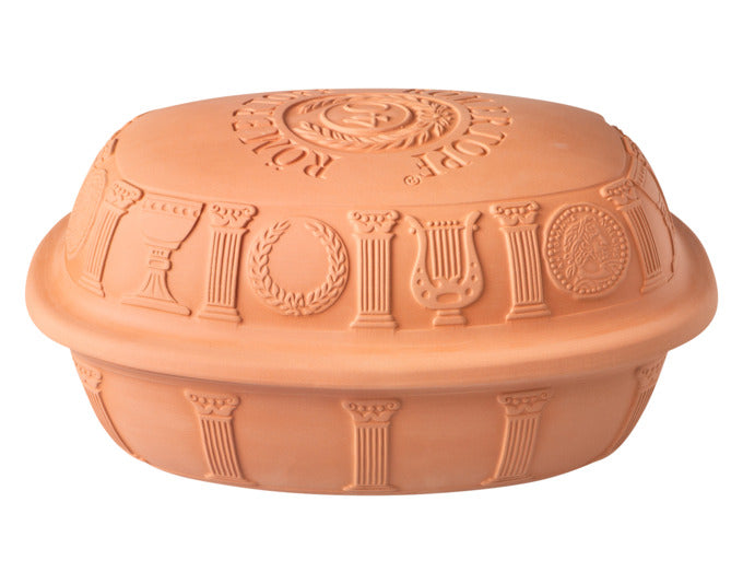 RÖMERTOPF Bräter 40 Jahre Jubiläum 3.5 l 34x26x19 cm terracotta in präsentiert im Onlineshop von KAQTU Design AG. Topf ist von RÖMERTOPF