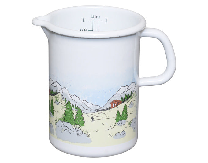 RIESS Messbecher Landlust 1 l ø 10 cm in präsentiert im Onlineshop von KAQTU Design AG. Küchenhelfer ist von RIESS