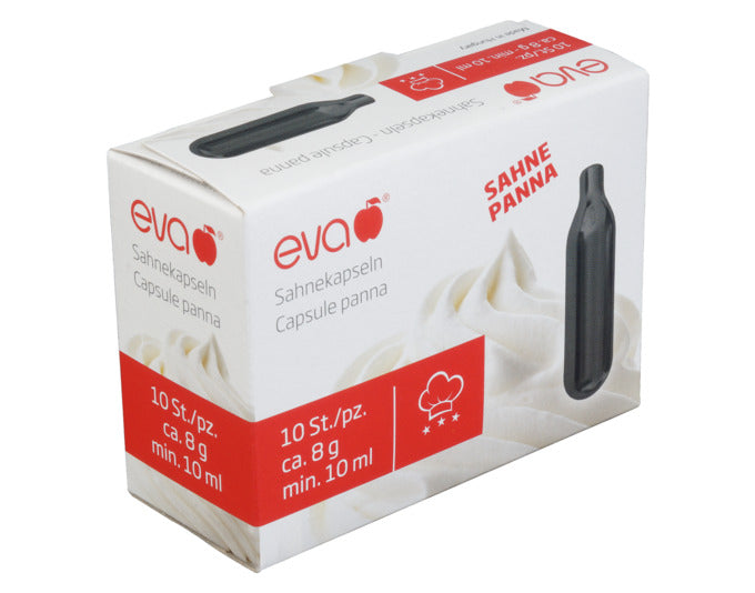 EVA Rahmbläserkapseln 50 Stk. schwarz in präsentiert im Onlineshop von KAQTU Design AG. Küchenhelfer ist von EVA