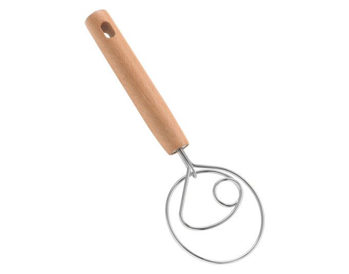 METALTEX Dänischer Schneebesen Arizona line 25 cm Inox/Buche in präsentiert im Onlineshop von KAQTU Design AG. Kochbesteck ist von METALTEX