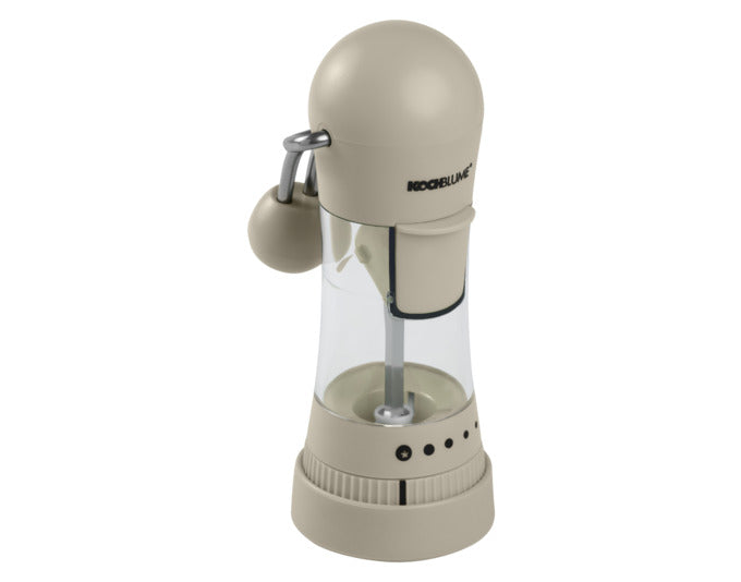 KOCHBLUME Gewürzmühle mit Silikonfuss 6x8.5 cm weiss in präsentiert im Onlineshop von KAQTU Design AG. Küchenhelfer ist von KOCHBLUME