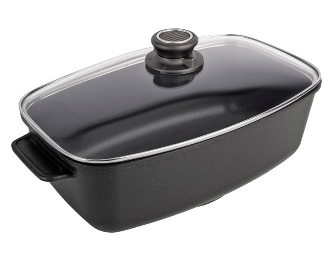 GASTROLUX Bräter mit Glasdeckel Biotan 46x26x7 cm in  präsentiert im Onlineshop von KAQTU Design AG. Topf ist von GASTROLUX