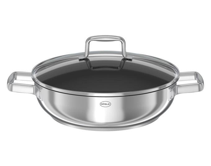 RÖSLE Servierpfanne Moments ø 28 cm PTFE Pro Plex in präsentiert im Onlineshop von KAQTU Design AG. Topf ist von RÖSLE