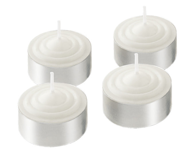Entdecken Sie die KISAG Teelichter Candle Pro 12er Set – leistungsstarke Paraffin Kerzen für gleichmäßige Wärme und lange Brenndauer, ideal für Gastronomie.