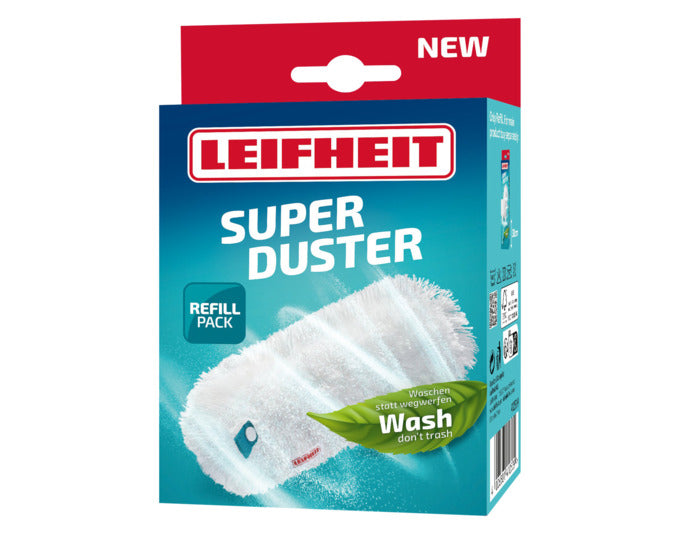 Erleben Sie mit dem LEIFHEIT Ersatzbezug Superduster eine mühelose und nachhaltige Reinigung. Ideal für Staub und Schmutz!