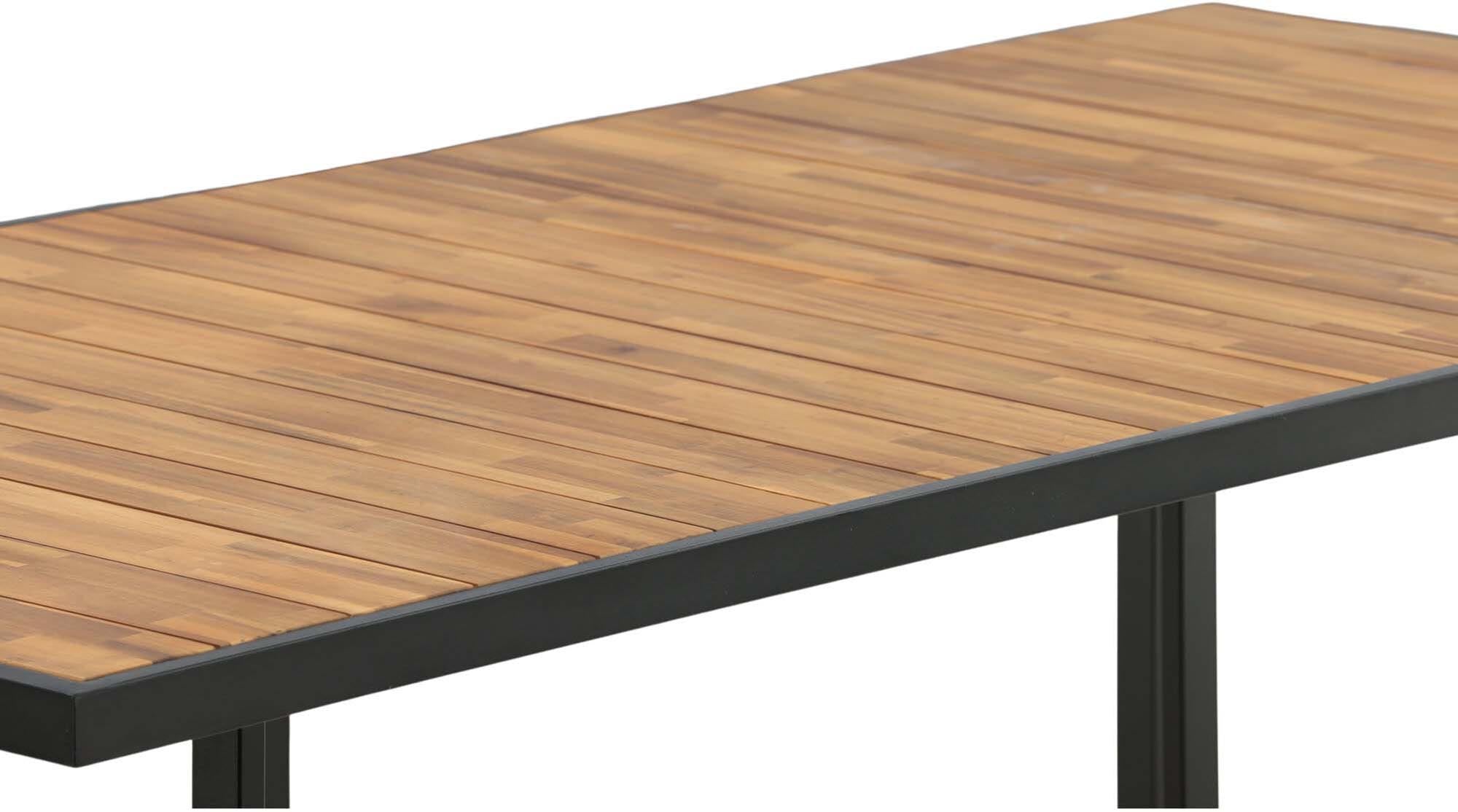 Eleganter Khung Gartentisch aus Akazienholz von Venture Home.