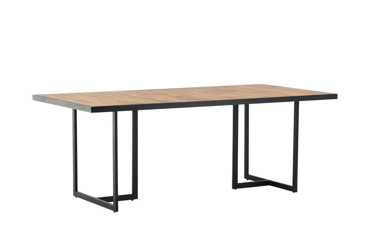 Khung Gartentisch in Natur präsentiert im Onlineshop von KAQTU Design AG. Gartentisch ist von Venture Home
