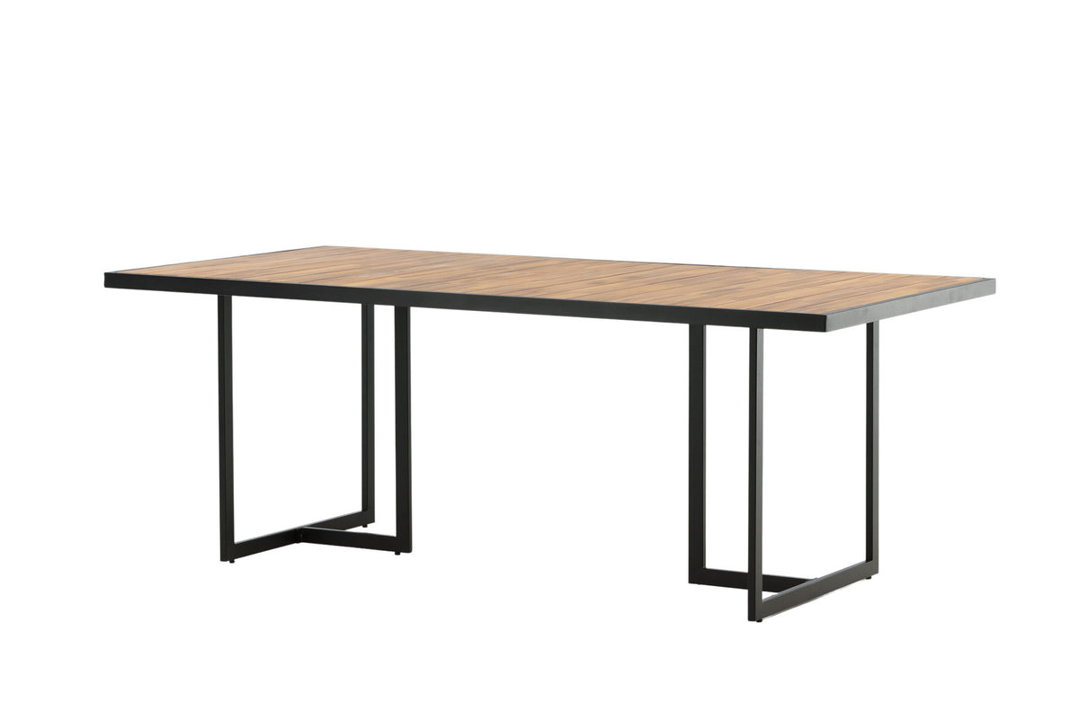 Khung Gartentisch in Natur präsentiert im Onlineshop von KAQTU Design AG. Gartentisch ist von Venture Home