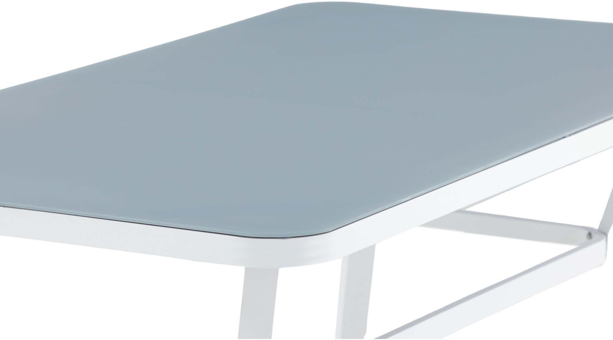 Entdecken Sie den Virya Gartentisch von Venture Home: Hochwertiger Sprühstein, modernes Aluminium und pflegeleicht für stilvolle Outdoor-Momente.