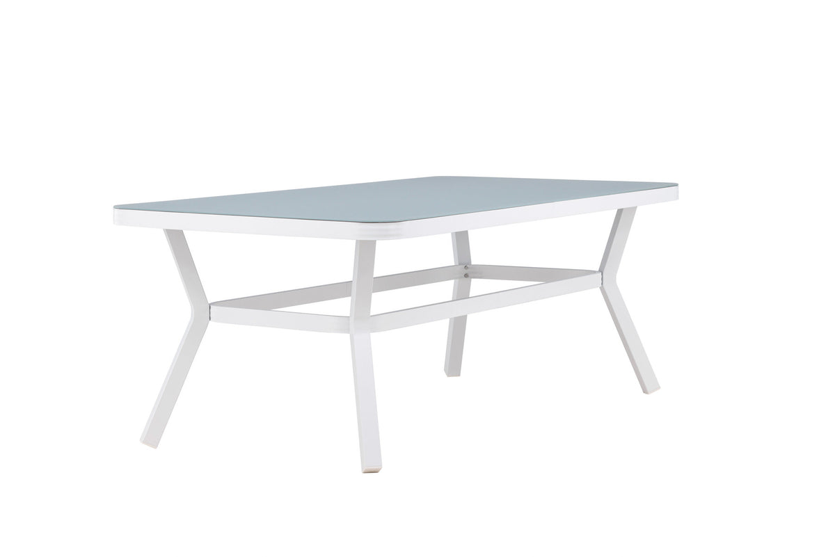 Virya Gartentisch in Weiss präsentiert im Onlineshop von KAQTU Design AG. Gartentisch ist von Venture Home