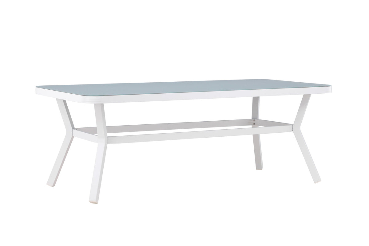 Virya Gartentisch in Weiss präsentiert im Onlineshop von KAQTU Design AG. Gartentisch ist von Venture Home