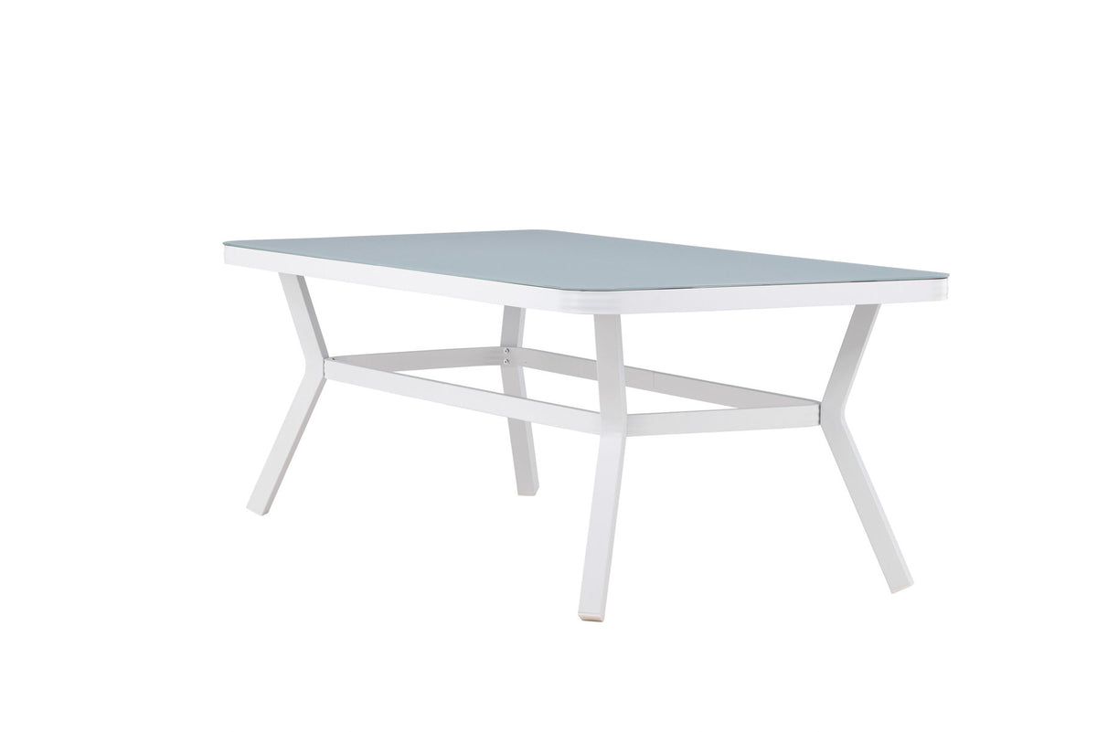 Virya Gartentisch in Weiss präsentiert im Onlineshop von KAQTU Design AG. Gartentisch ist von Venture Home