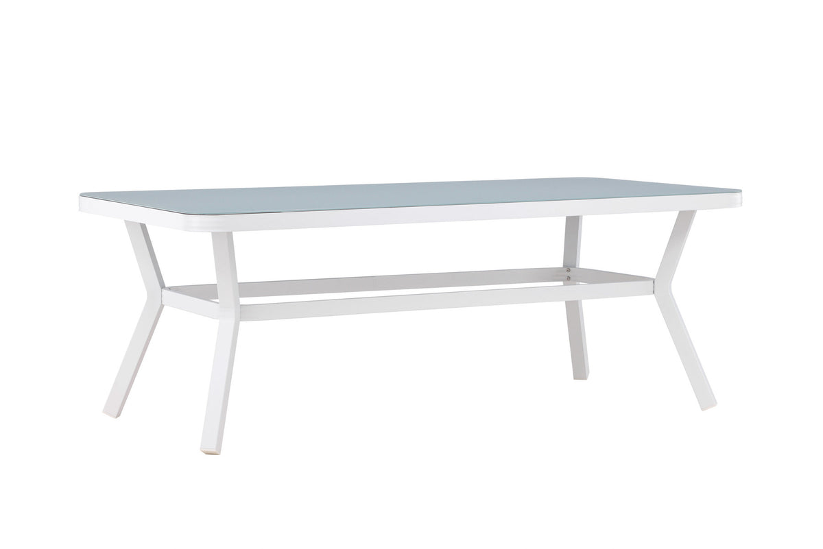 Virya Gartentisch in Weiss präsentiert im Onlineshop von KAQTU Design AG. Gartentisch ist von Venture Home