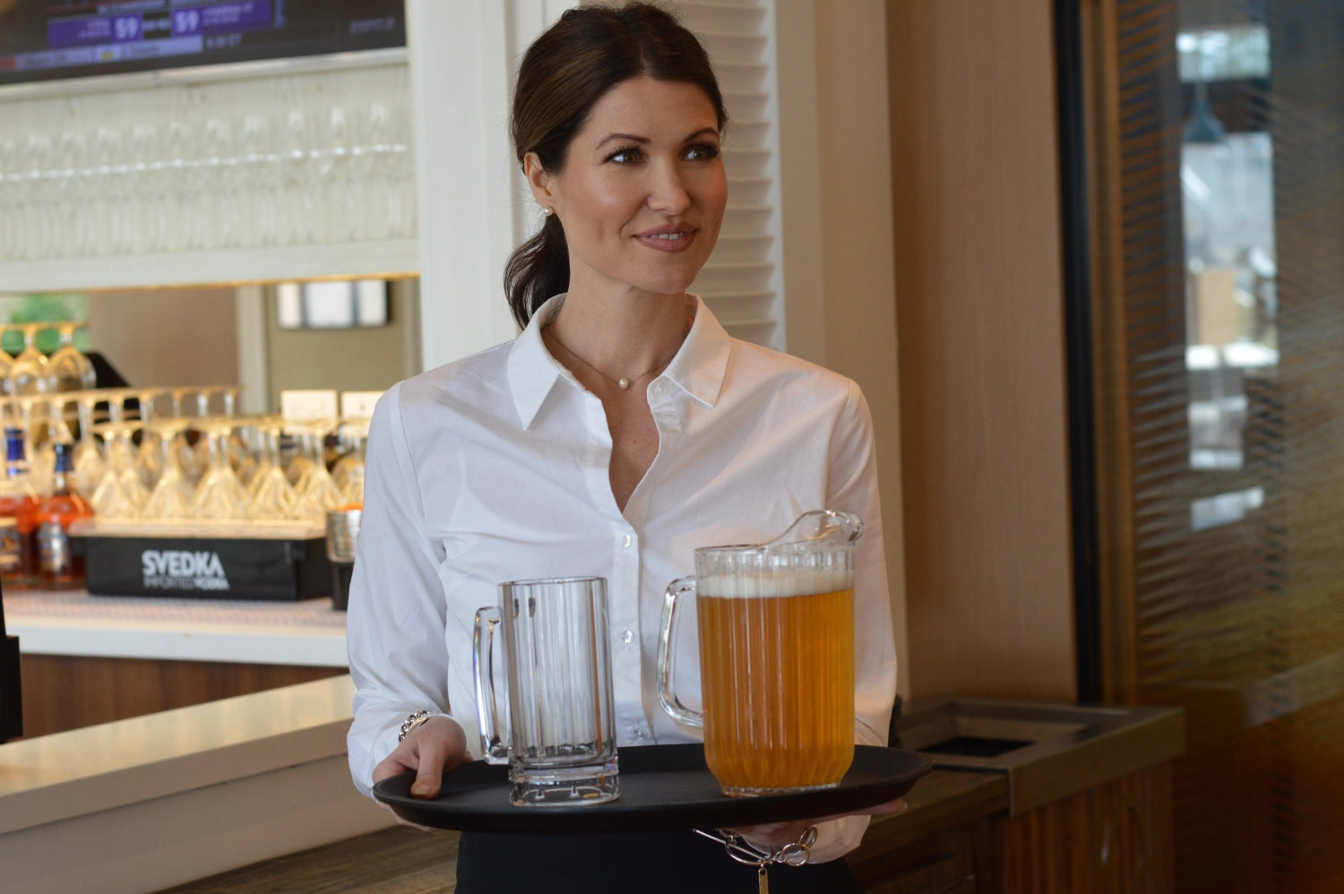 Camtread tray round 35.5cm black non-slip