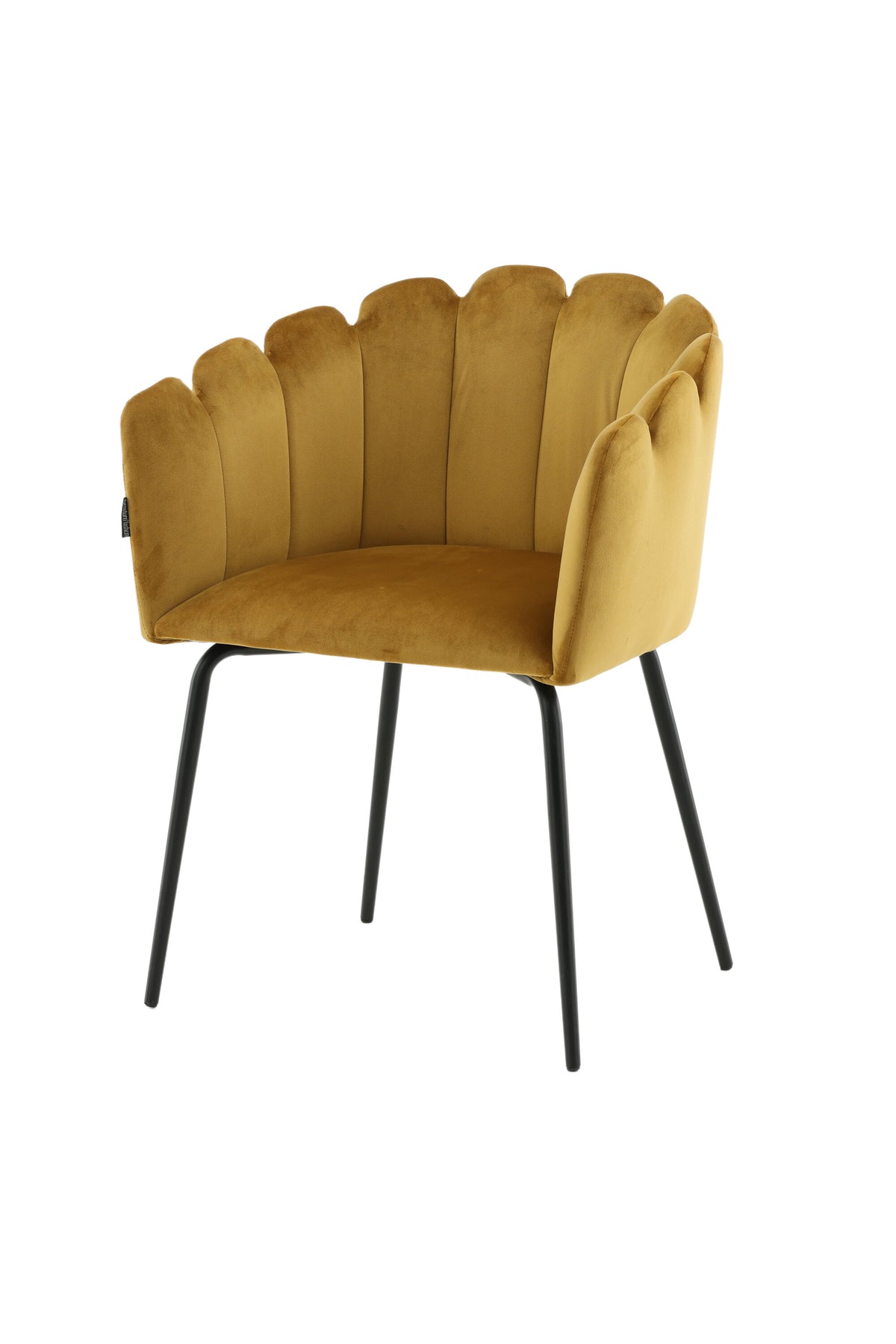Limhamn Stuhl in Gelb präsentiert im Onlineshop von KAQTU Design AG. Schalenstuhl mit Armlehne ist von Furniture Fashion
