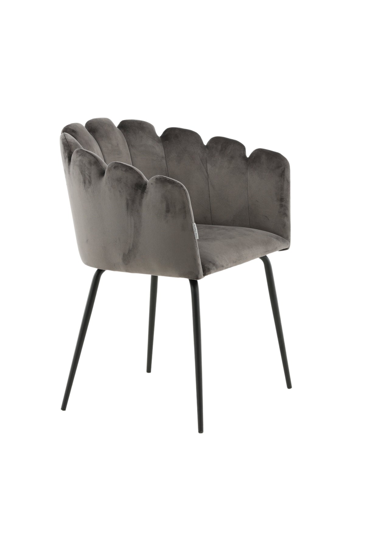 Limhamn Stuhl in Grau präsentiert im Onlineshop von KAQTU Design AG. Schalenstuhl mit Armlehne ist von Furniture Fashion