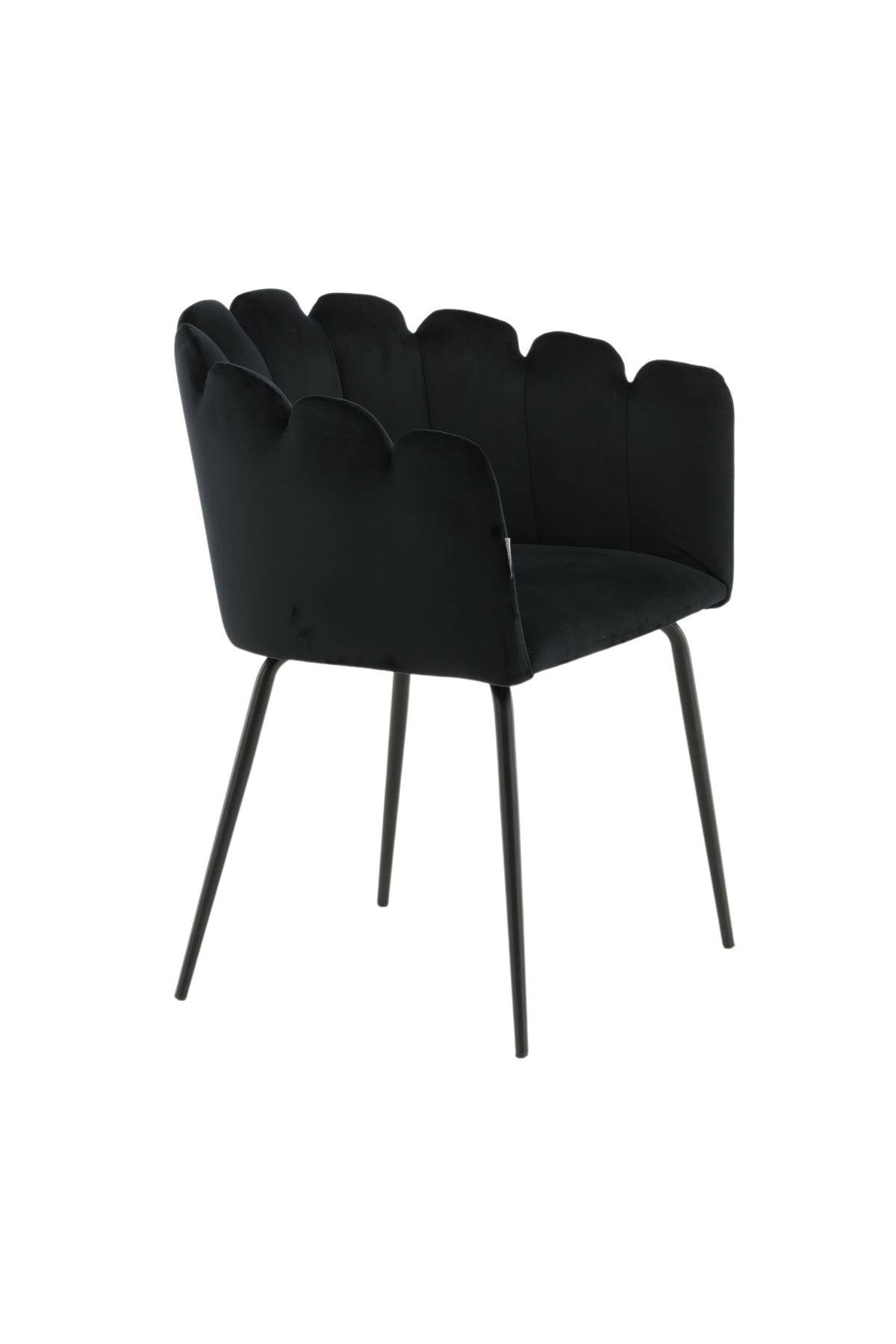 Limhamn Stuhl in Schwarz präsentiert im Onlineshop von KAQTU Design AG. Schalenstuhl mit Armlehne ist von Furniture Fashion