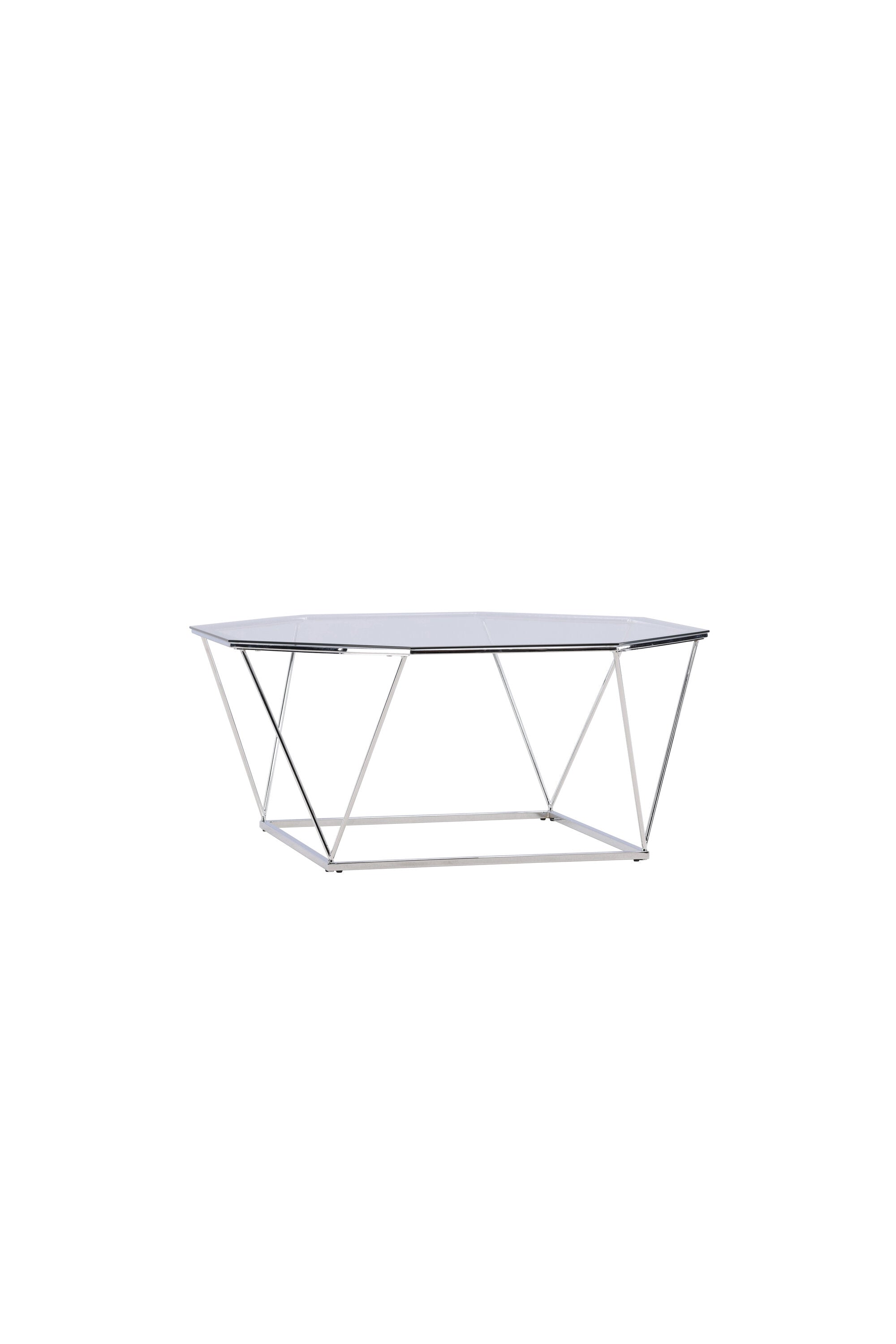 Österlen Coffee Tisch in Transparent präsentiert im Onlineshop von KAQTU Design AG. Beistelltisch ist von Furniture Fashion