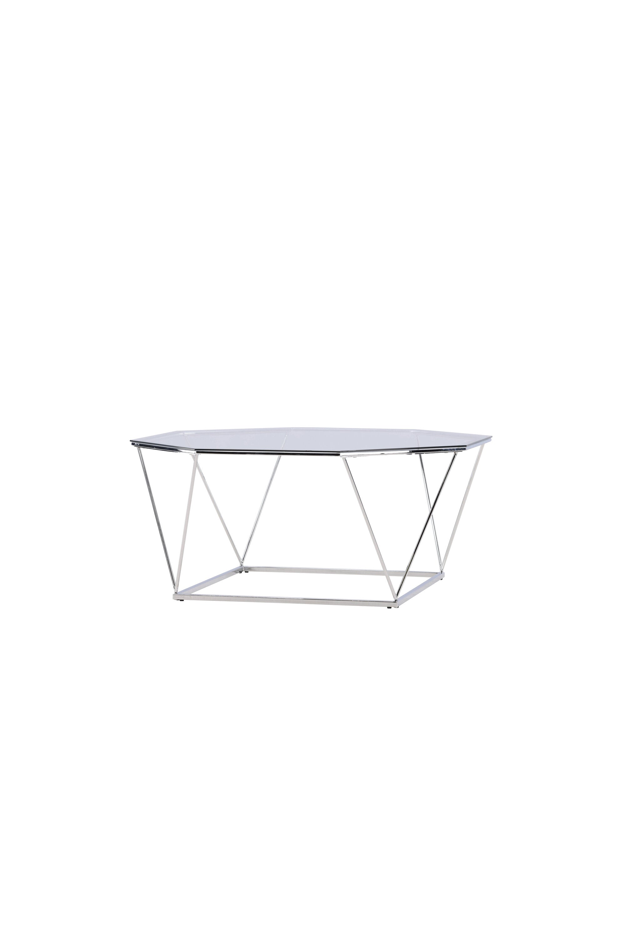 Österlen Coffee Tisch in Transparent präsentiert im Onlineshop von KAQTU Design AG. Beistelltisch ist von Furniture Fashion