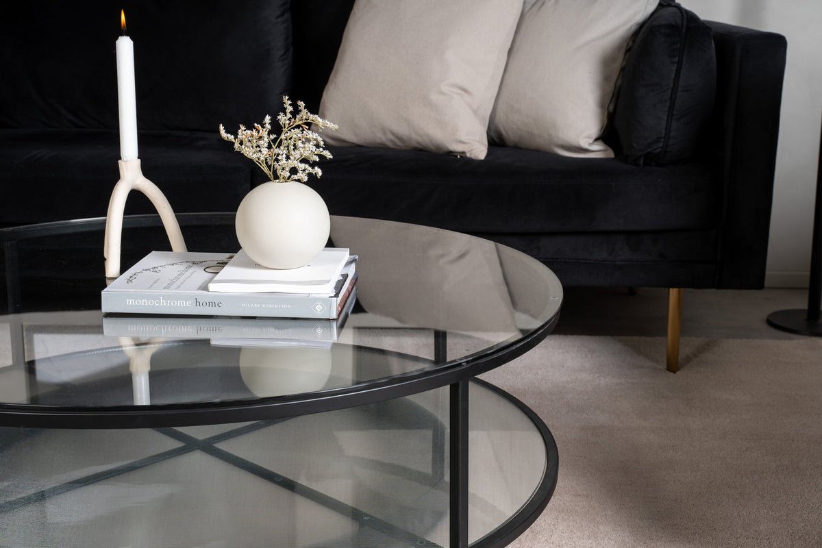 Falsterbo Beistelltisch in Schwarz präsentiert im Onlineshop von KAQTU Design AG. Beistelltisch ist von Furniture Fashion