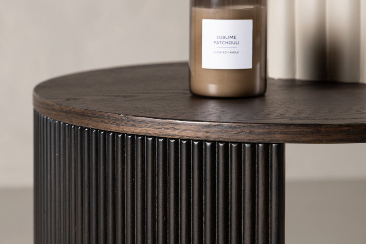 Bristol Beistelltisch in Mokka präsentiert im Onlineshop von KAQTU Design AG. Beistelltisch ist von Venture Home