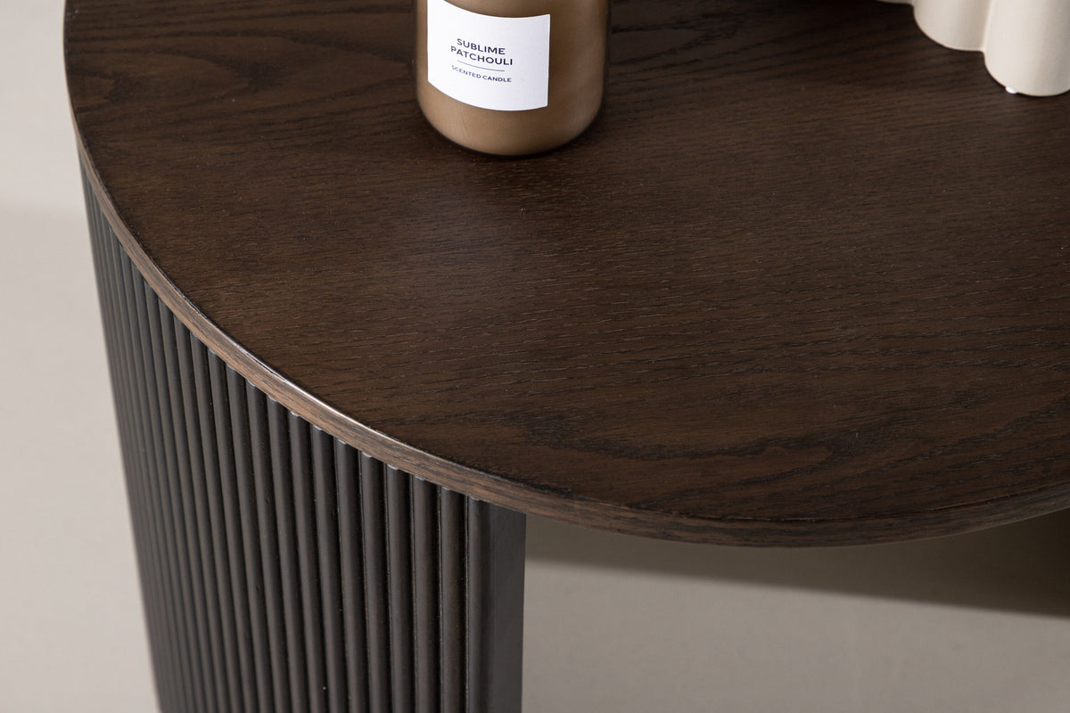 Bristol Beistelltisch in Mokka präsentiert im Onlineshop von KAQTU Design AG. Beistelltisch ist von Venture Home