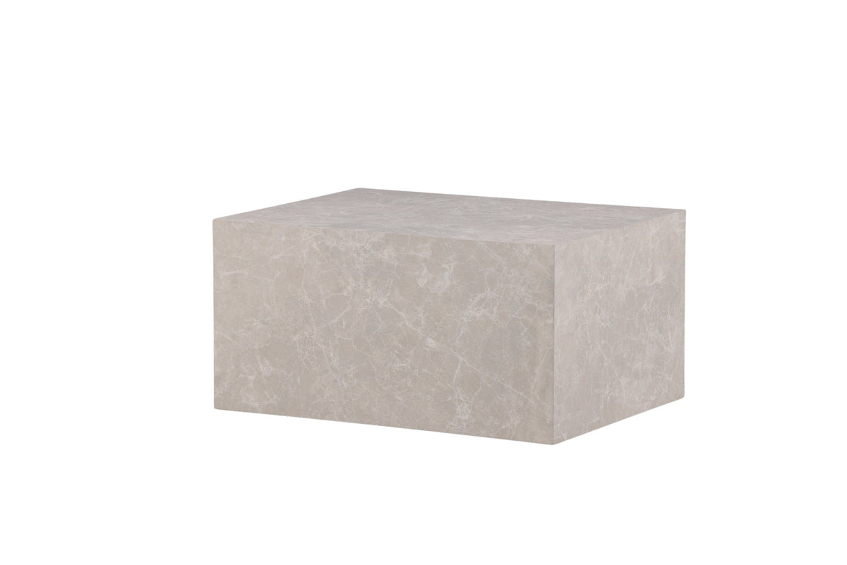 York Coffee Tisch Low in Beige präsentiert im Onlineshop von KAQTU Design AG. Beistelltisch ist von Venture Home