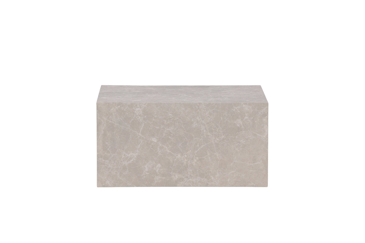 York Coffee Tisch Low in Beige präsentiert im Onlineshop von KAQTU Design AG. Beistelltisch ist von Venture Home