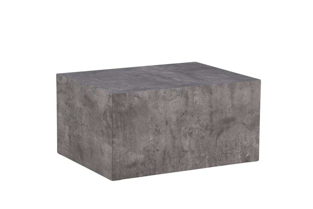 York Coffee Tisch Low in Dunkelgrau präsentiert im Onlineshop von KAQTU Design AG. Beistelltisch ist von Venture Home
