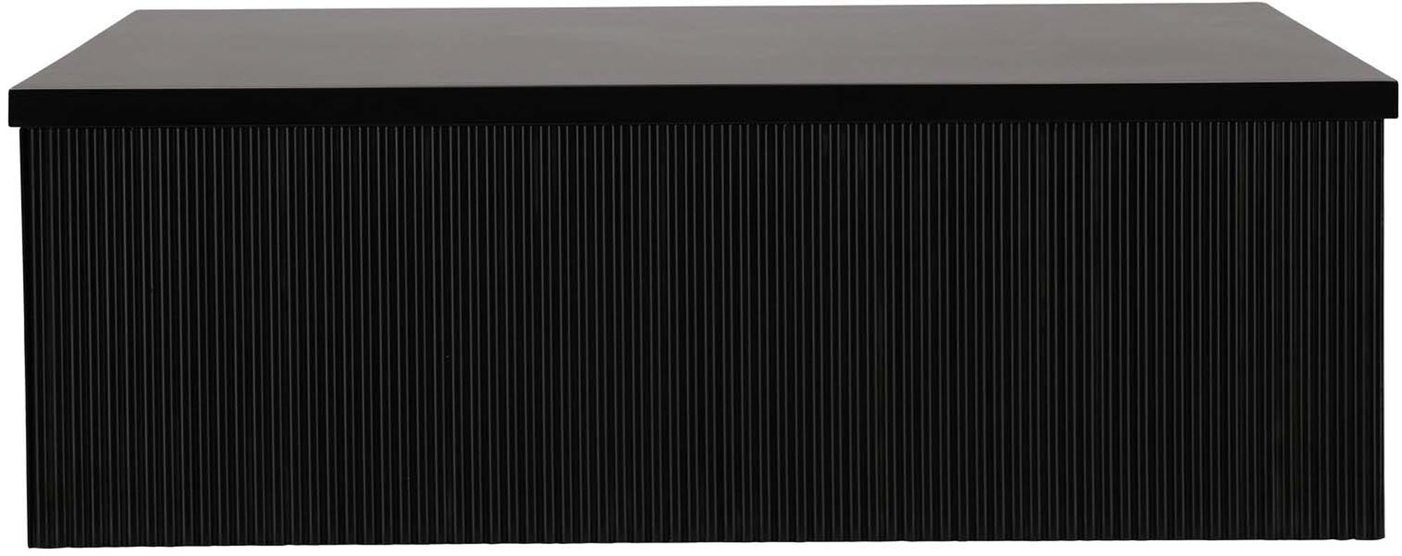 Lenox Sofatisch in Schwarz präsentiert im Onlineshop von KAQTU Design AG. Beistelltisch ist von Venture Home