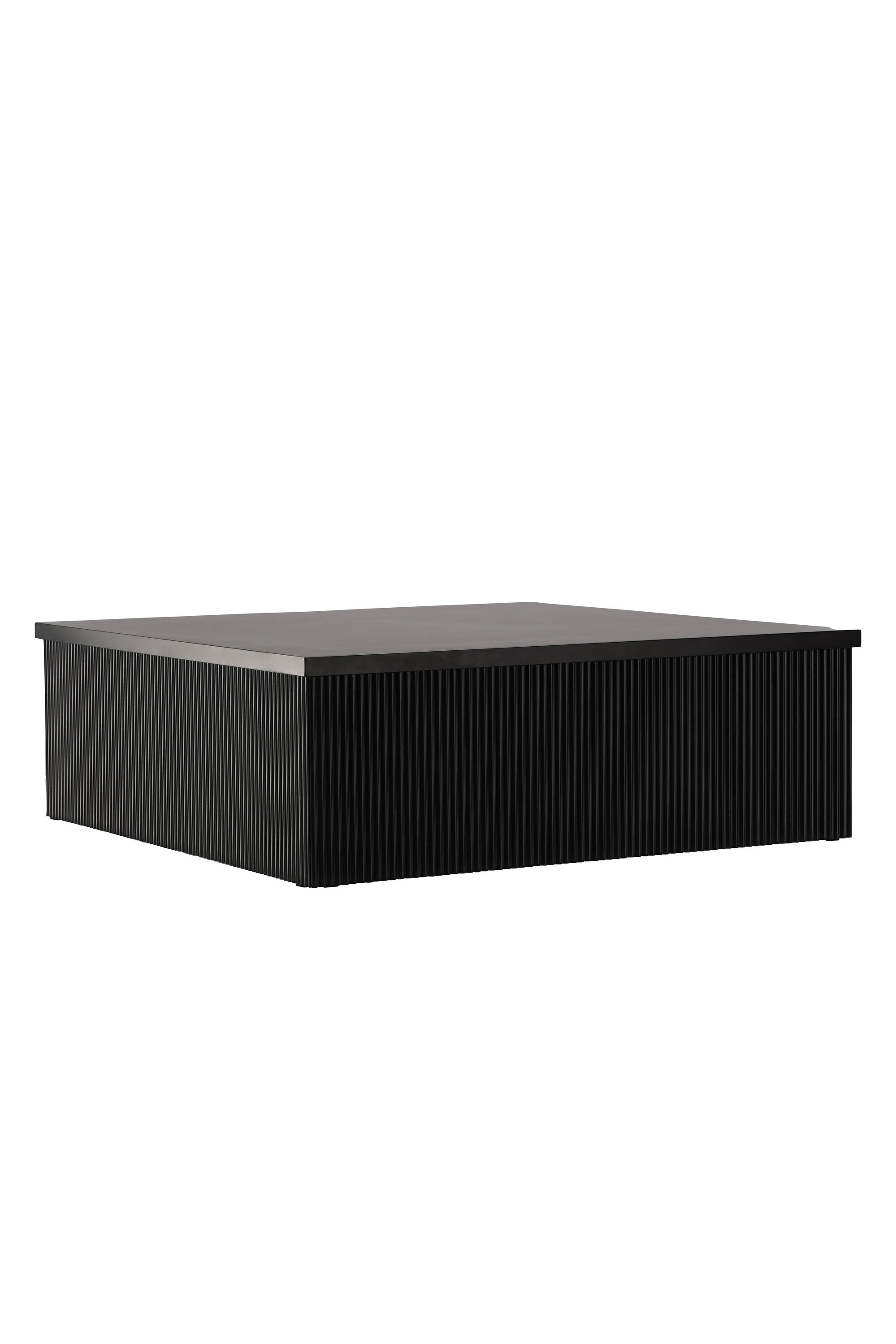 Lenox Sofatisch in Schwarz präsentiert im Onlineshop von KAQTU Design AG. Beistelltisch ist von Venture Home