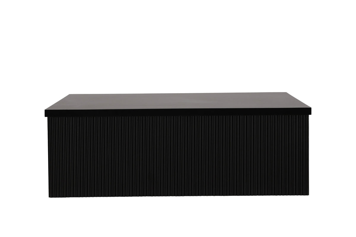 Lenox Sofatisch in Schwarz präsentiert im Onlineshop von KAQTU Design AG. Beistelltisch ist von Venture Home