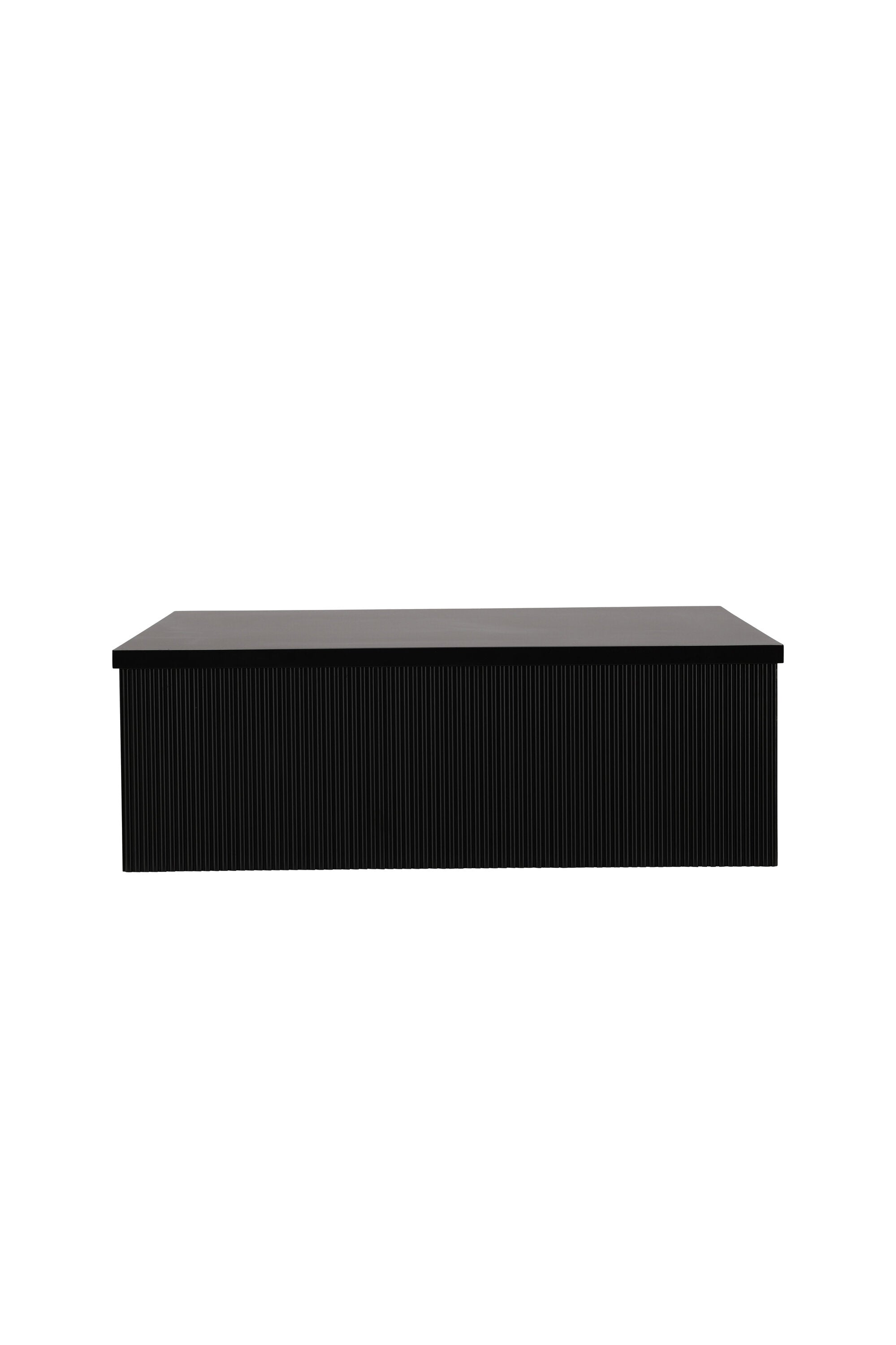 Lenox Sofatisch in Schwarz präsentiert im Onlineshop von KAQTU Design AG. Beistelltisch ist von Venture Home