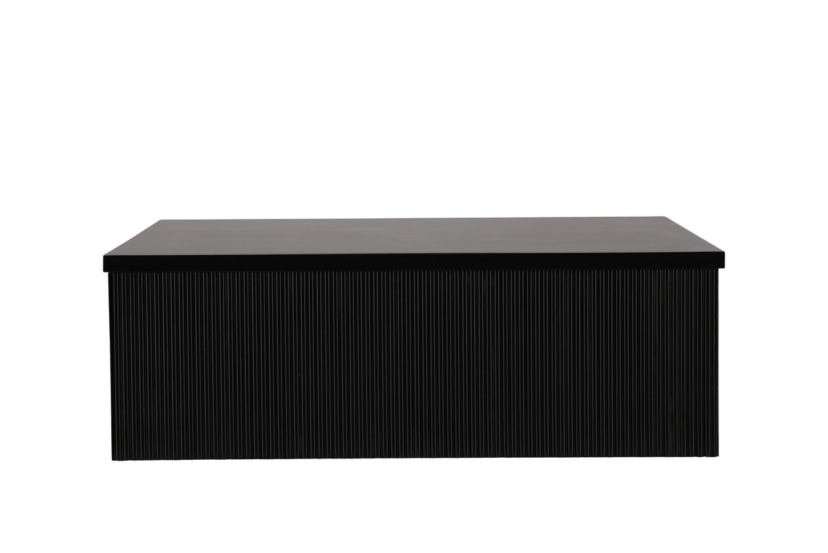 Lenox Sofatisch in Schwarz präsentiert im Onlineshop von KAQTU Design AG. Beistelltisch ist von Venture Home