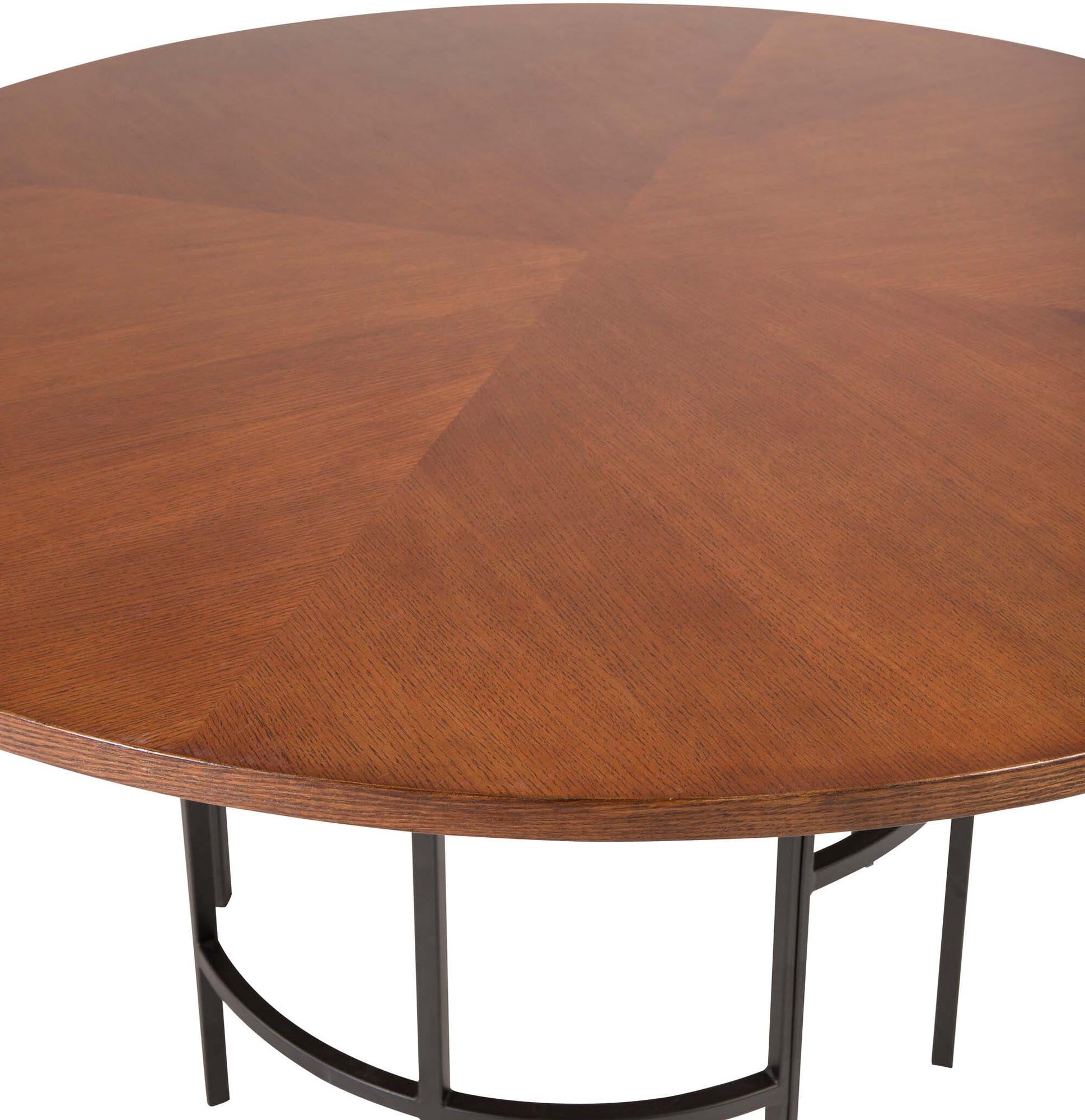 Copenhagen Esstisch: Zeitloses Design mit edlem Holz und Stahl.