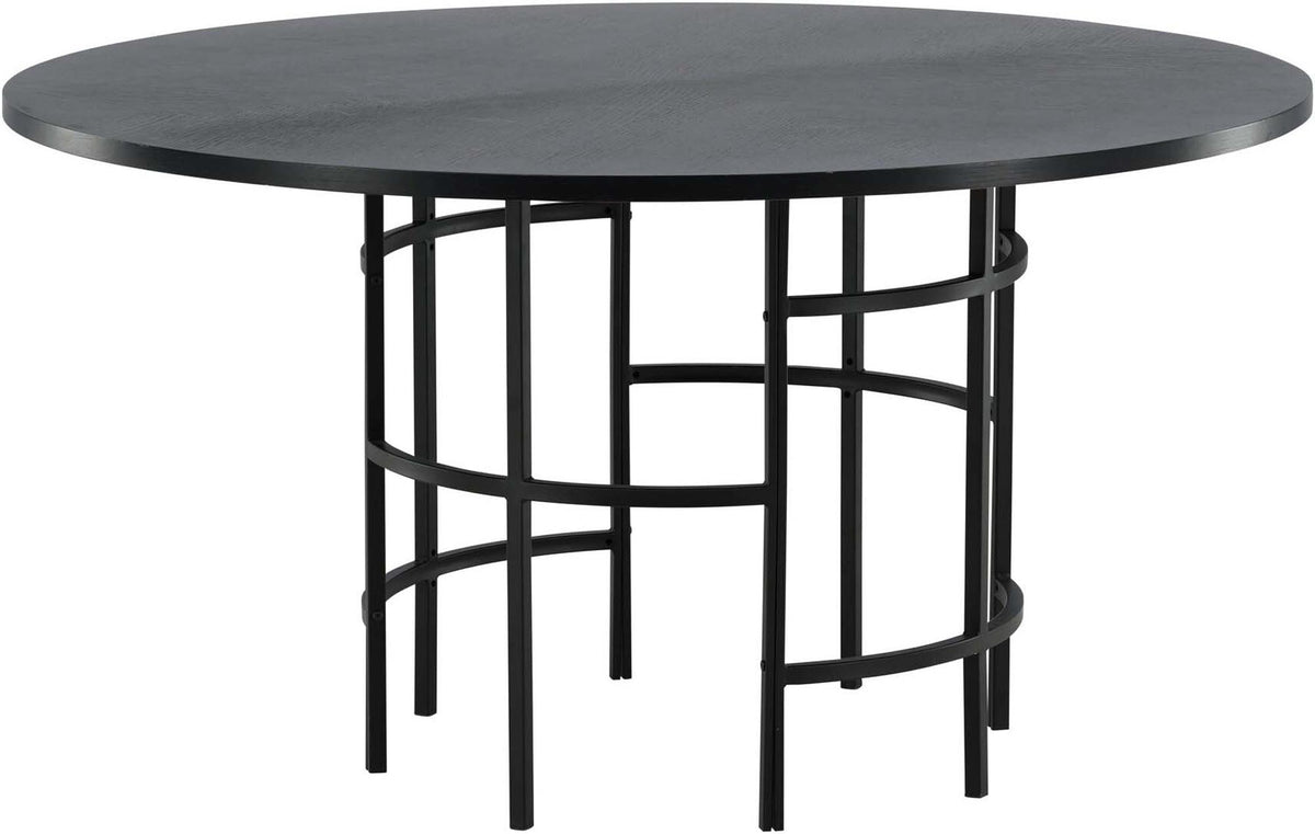 Copenhagen Esstisch in Schwarz präsentiert im Onlineshop von KAQTU Design AG. Esstisch ist von Furniture Fashion